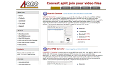 Desktop Screenshot of aone-video.com